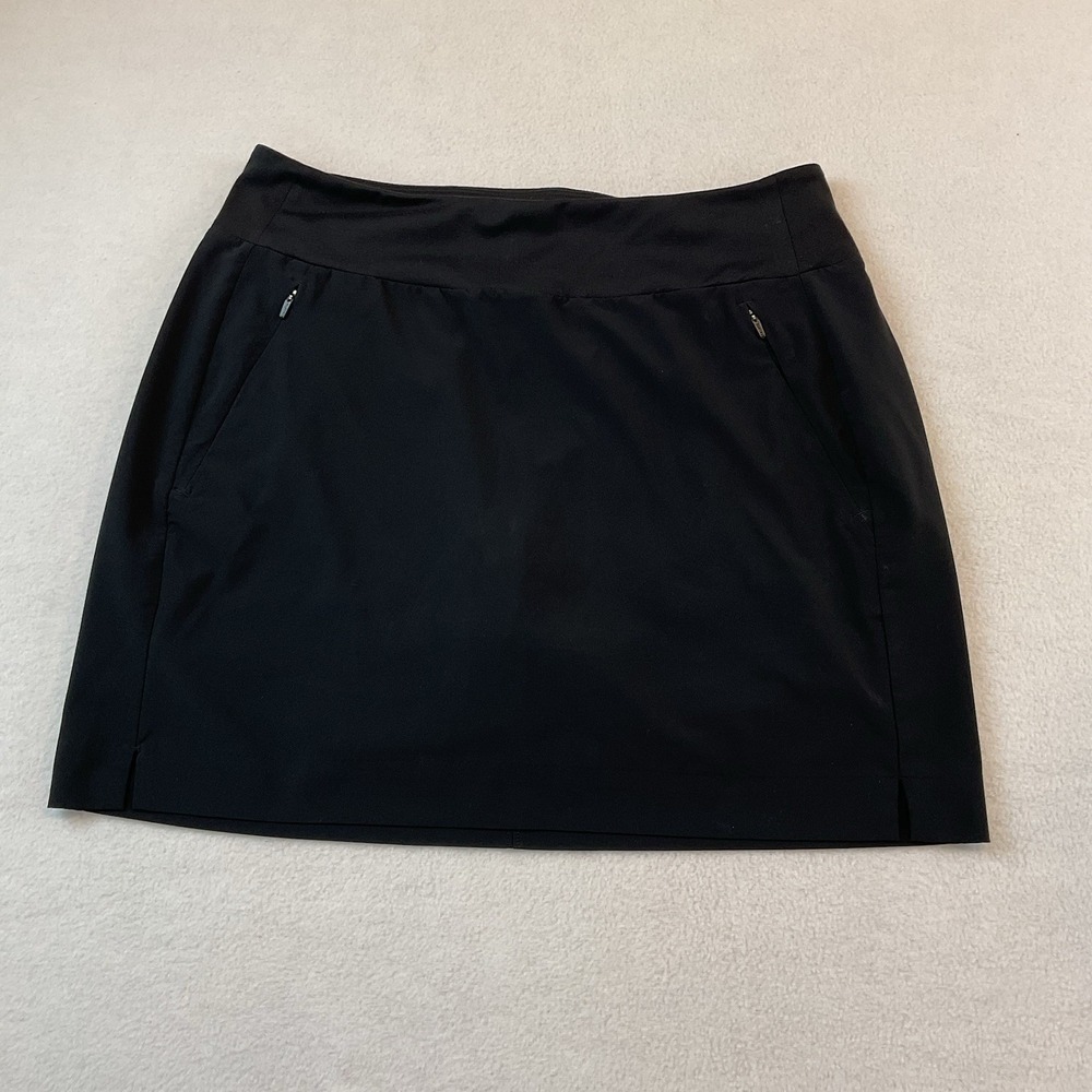 Athleta Black Soho Skort Womens 8 Pockets Activewear Golf Tennis Pickleball